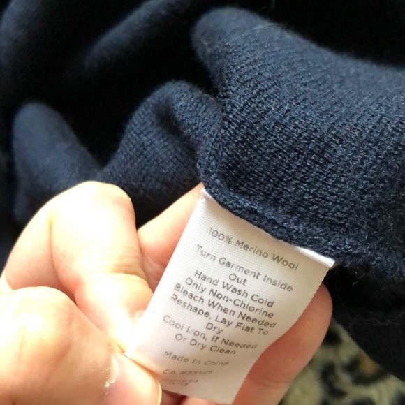 SOLD 3 for 25 Jeweled Merino Wool Sweater - Picture 3 of 4